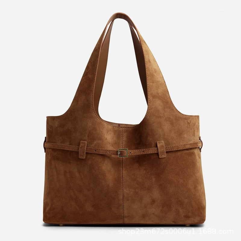 Soft Leather Fashion Large Capacity Totes Women's Shoulder Bag