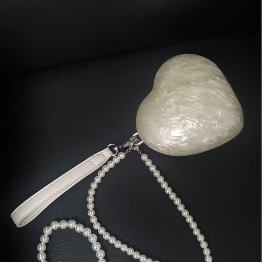 Water Drop Heart Shape Flowing Color Bags