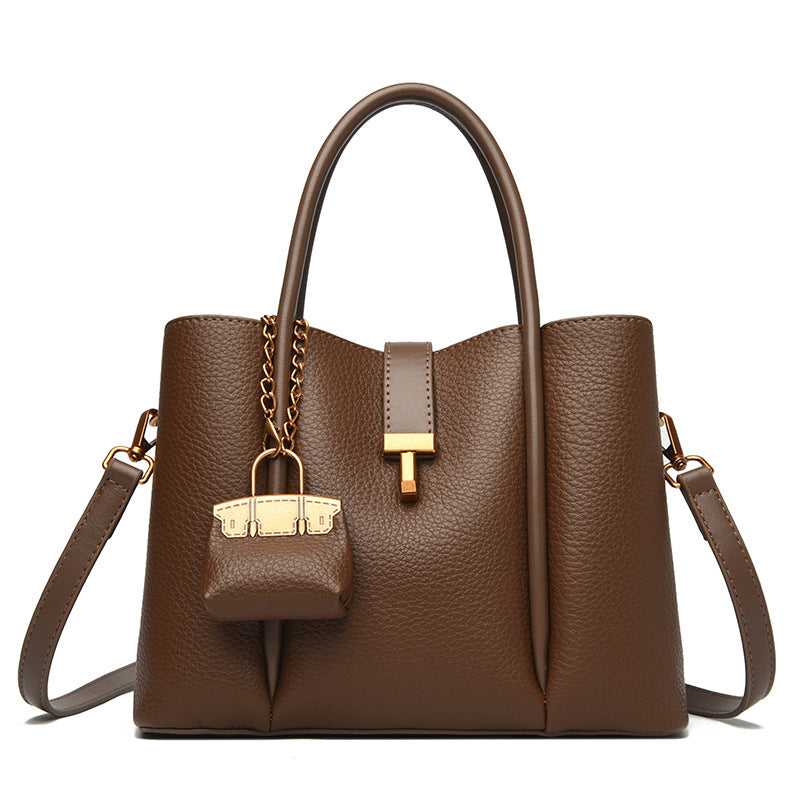 Women's Fashionable Temperamental High-grade Large Capacity Women's Handbag