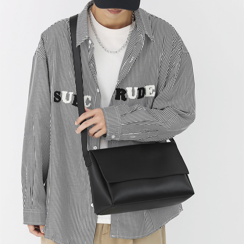 Men's Style Simple Fashion Retro Super Hot Women's Messenger Bag