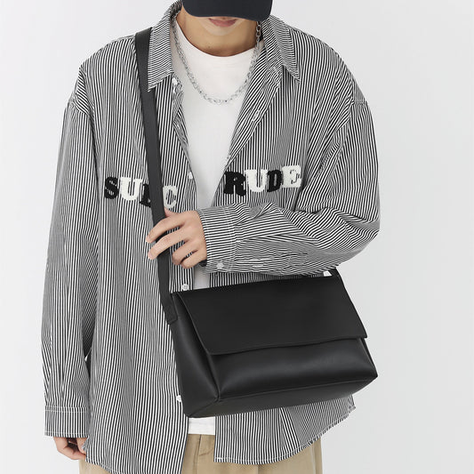 Men's Style Simple Fashion Retro Super Hot Women's Messenger Bag