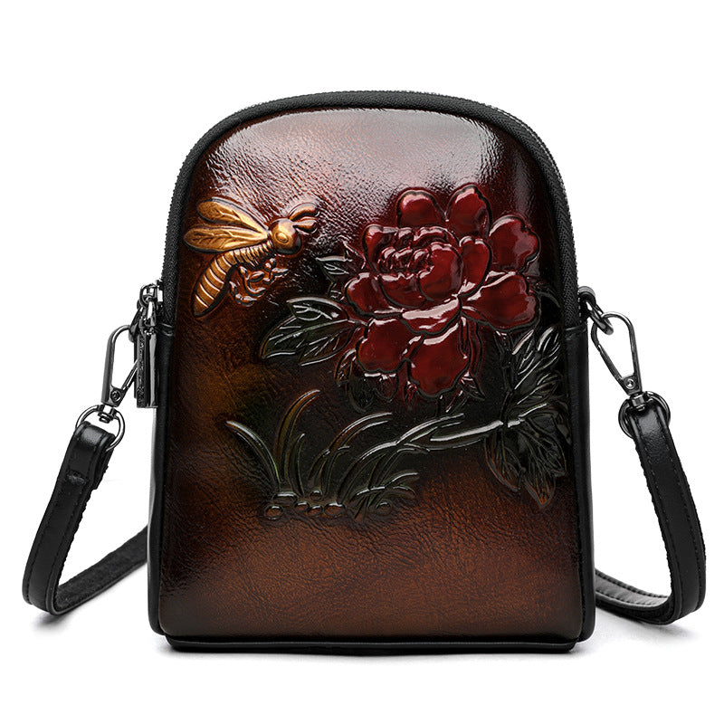Women's Entry Lux Stylish Chinese Ethnic Mother Phone Bags