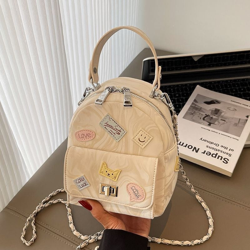 Women's Fashion Large Capacity Textured Underarm Hundred Women's Messenger Bag