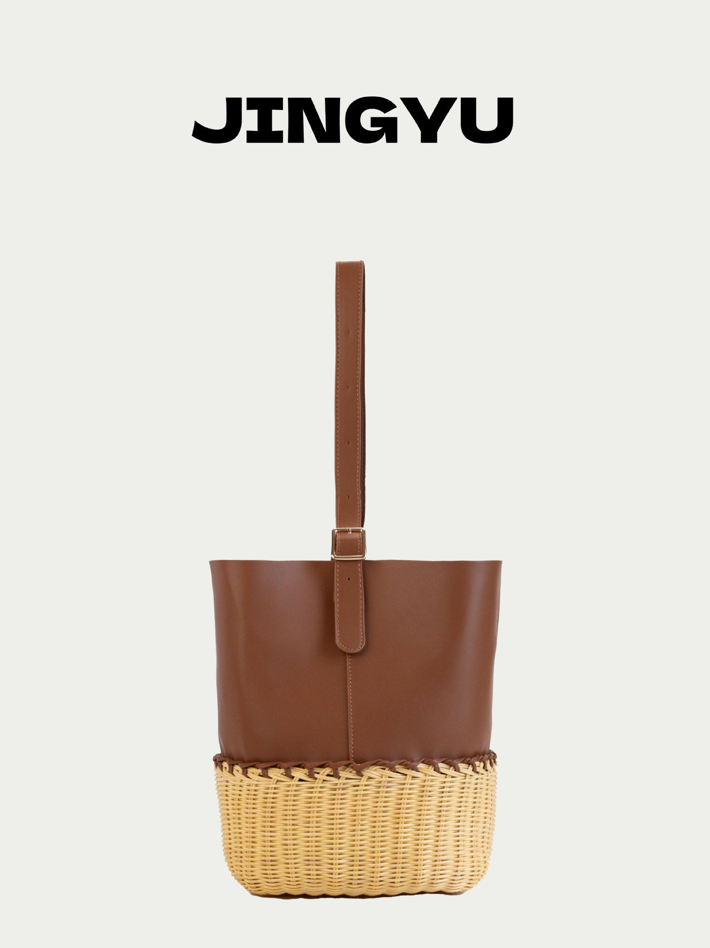 Vacation Style Beach Hand Stitching Woven Handbags