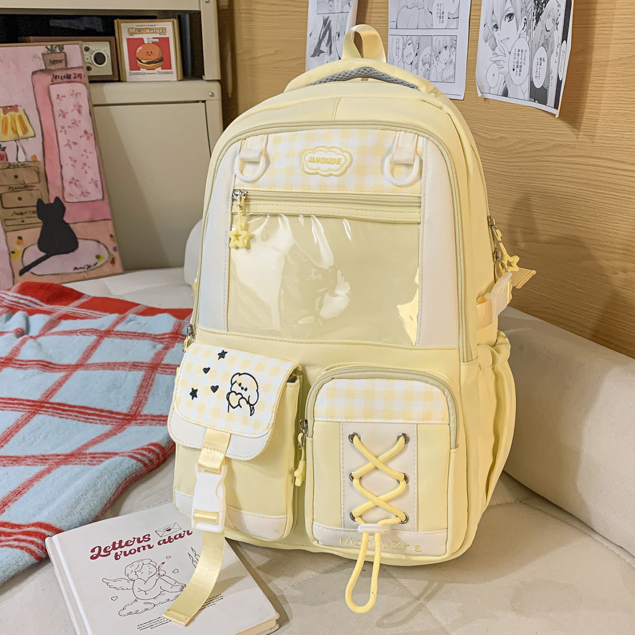 Women's Cute Junior High Large Capacity Lightweight Storage College Student Schoolbag