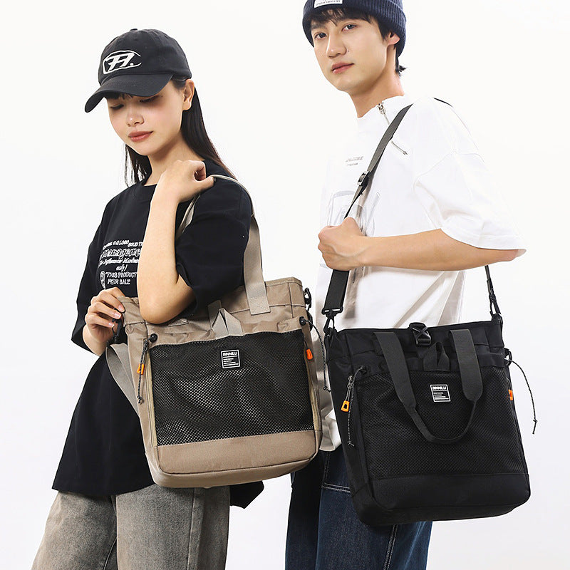 Beautiful Men's Junior Tuition Tide Commuter Women's Messenger Bag