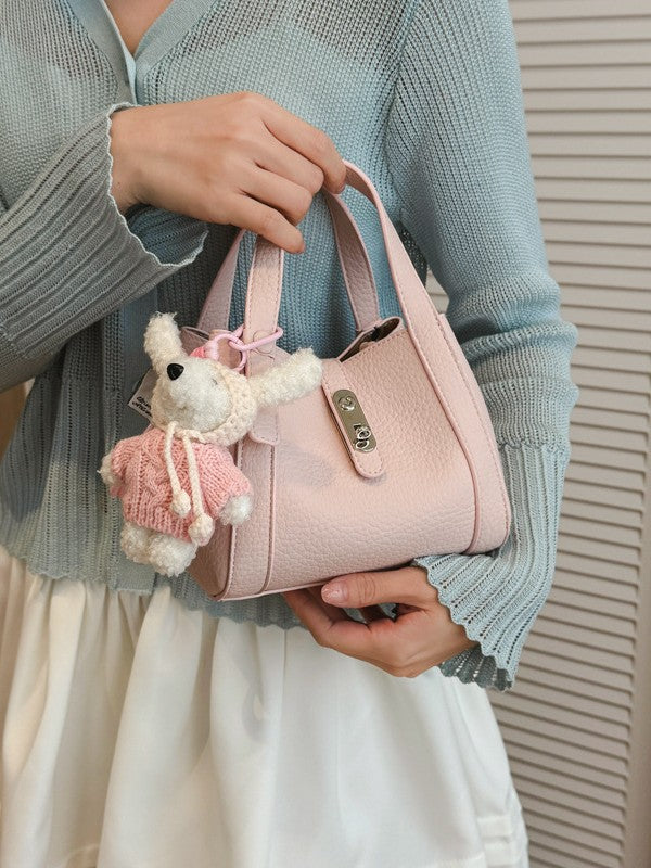 Fashion Large Capacity Litchi Pattern Underarm Bags