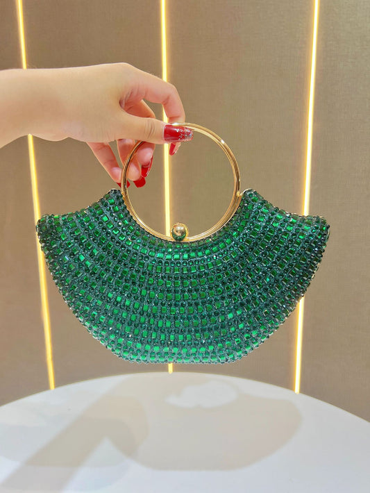 Women's Rhinestone Fashion Temperament Versatile High Sense Bags