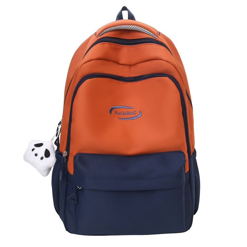 Women's & Men's Korean Preppy Style Large Capacity Portable Burden Backpacks
