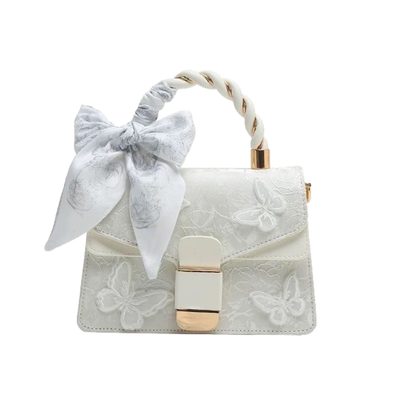 Women's Light Luxury High-grade Woven Spring Butterfly Women's Messenger Bag
