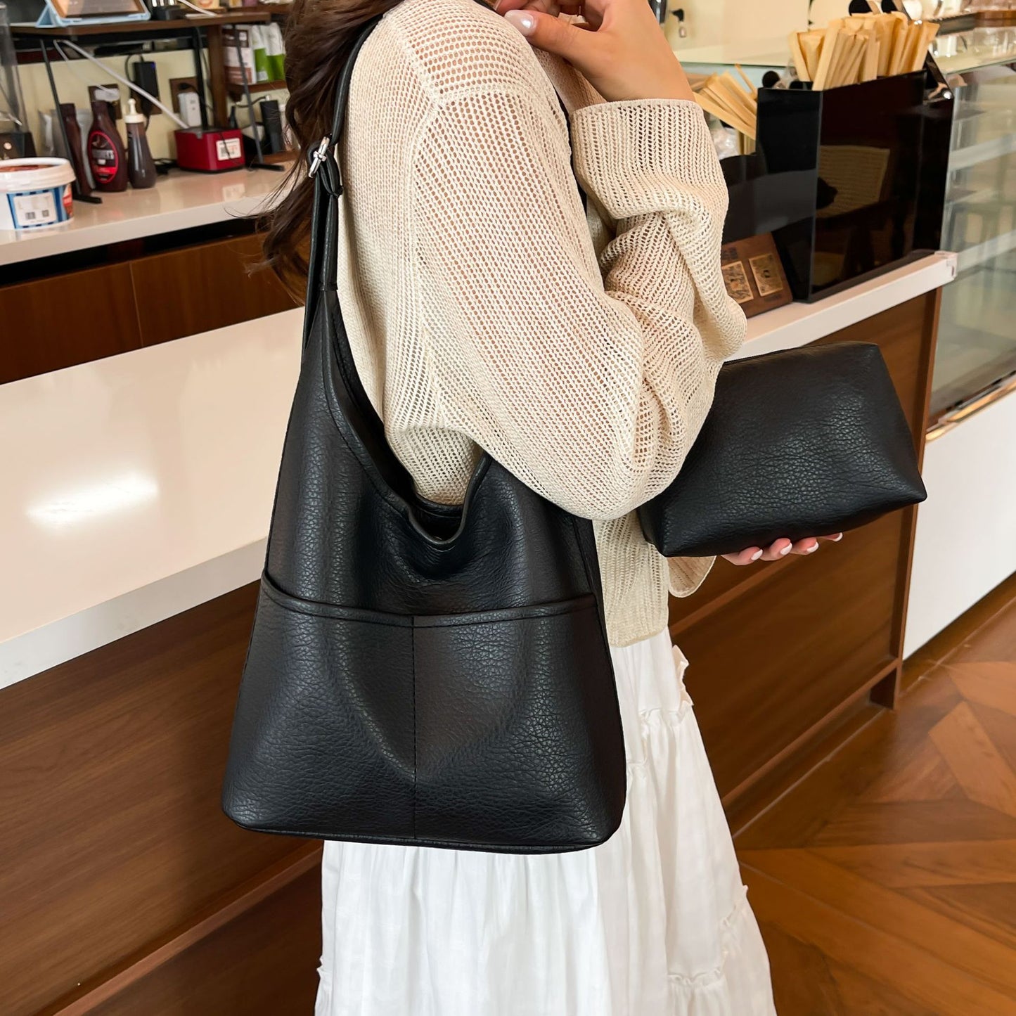 Women's Korean Style Large Capacity Summer Fashion Tote Bag