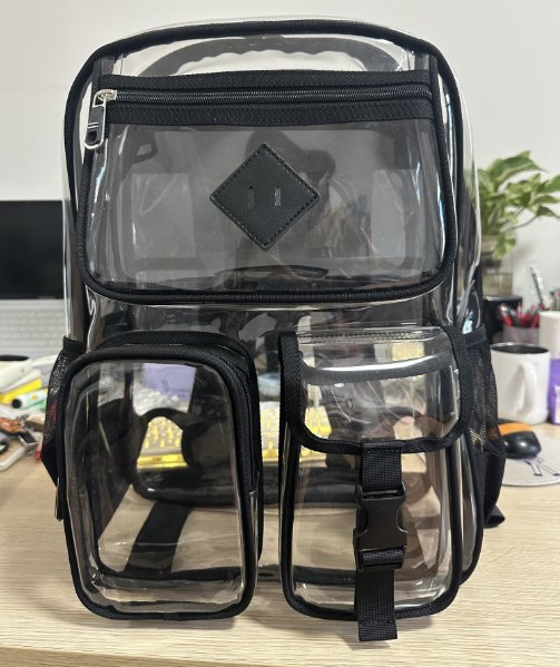 Transparent Waterproof Large Capacity Junior High Primary School Bag