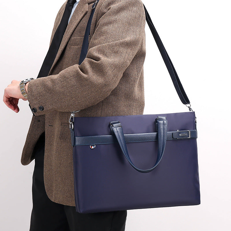 Men's Portable Business Waterproof Nylon Cloth High Men's Tote