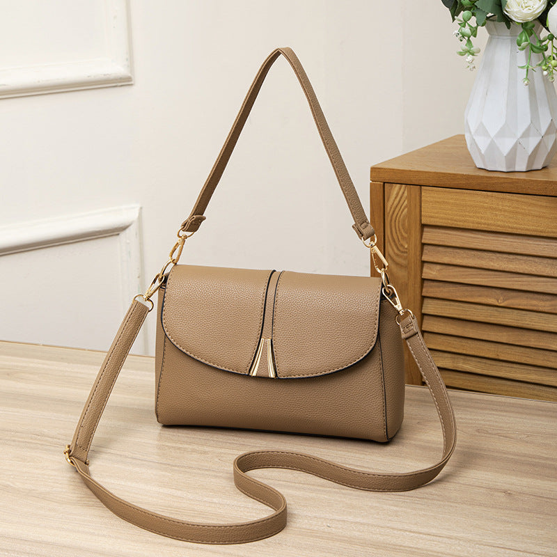 Women's Fashion Soft Leather Large Capacity With Bags