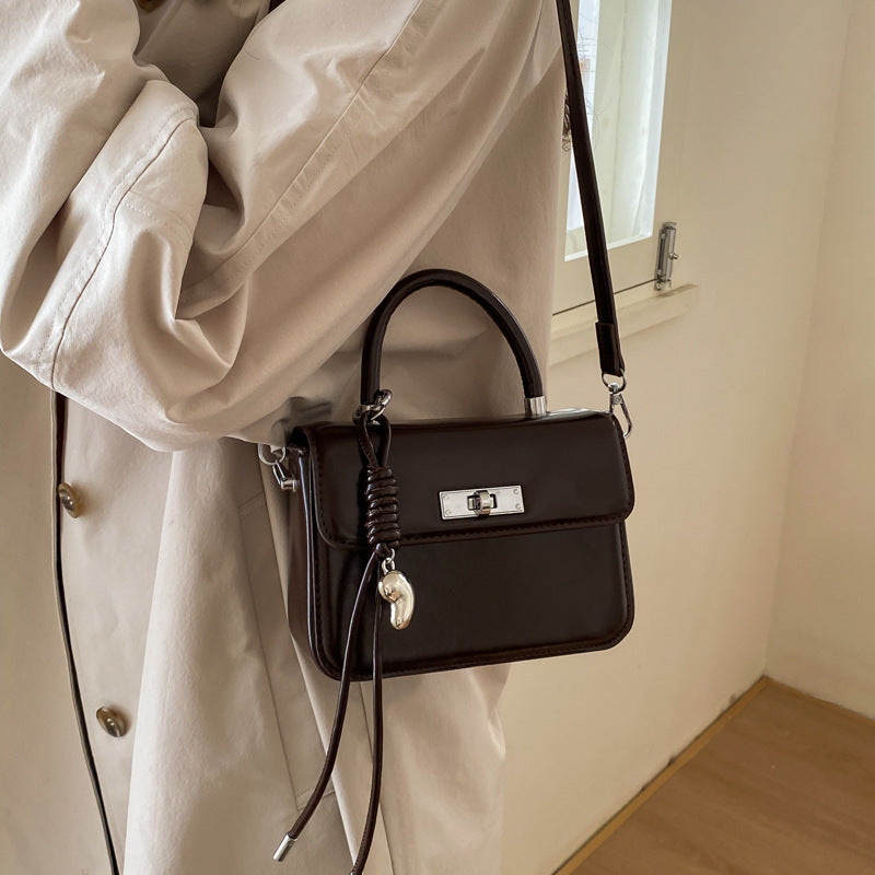 Women's High-grade Niche Retro Easy Matching Portable Small Square Bags