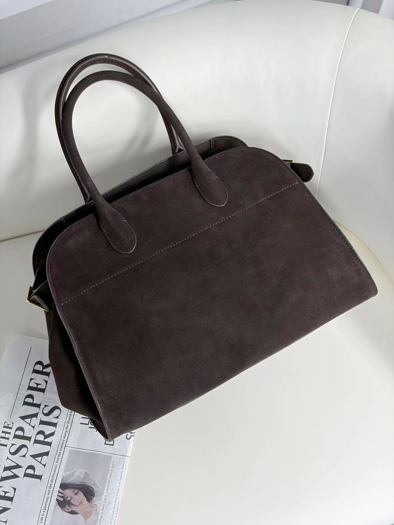 Women's First Layer Cowhide Leather Large Capacity Women's Handbag