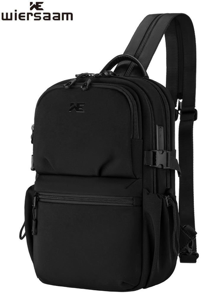 Women's & Men's Single Minority Fashion Large Capacity Men's Chest Bag