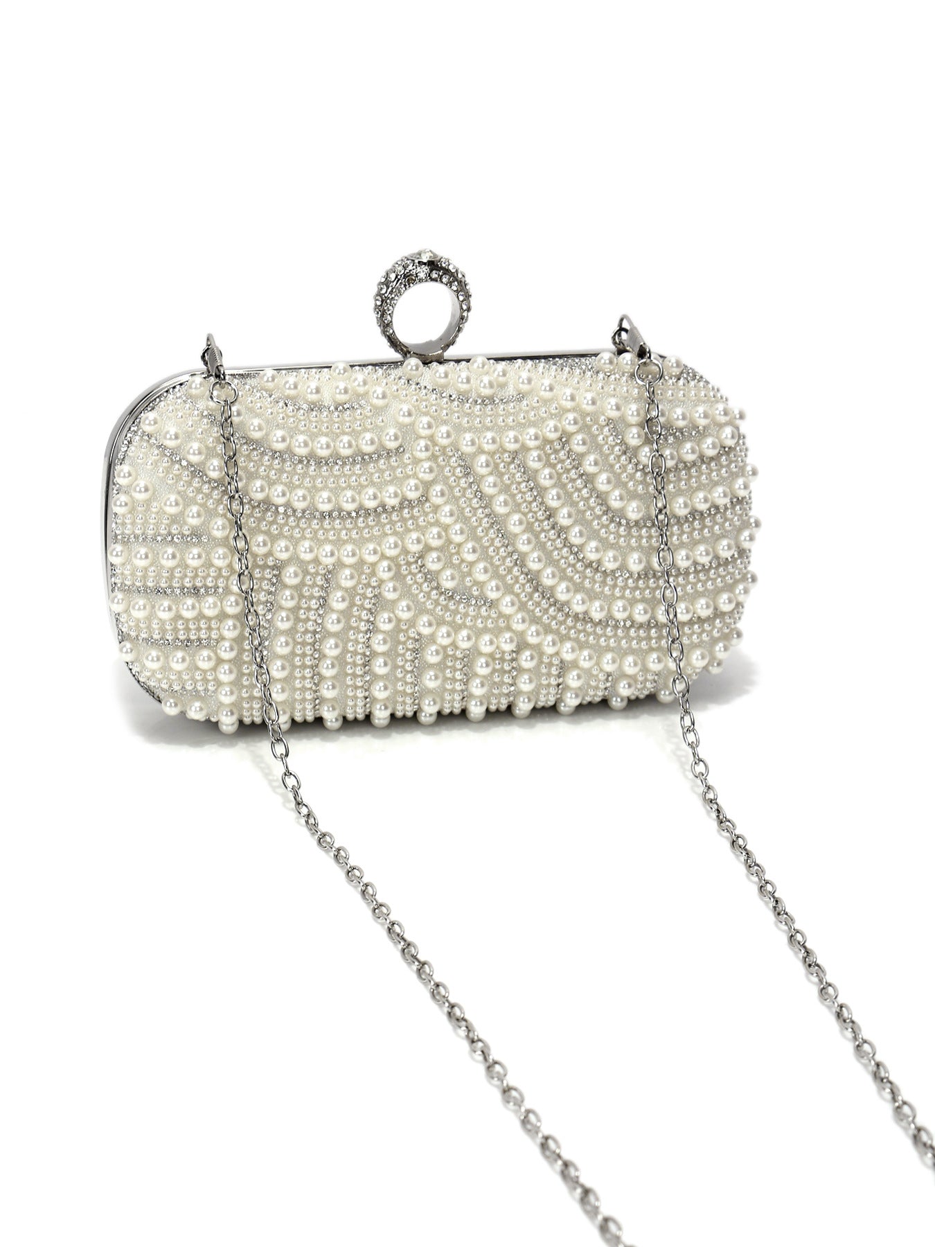 Women's Light Luxury Pearl Simple Fashion Elegant Ball Exquisite Dinner Bag