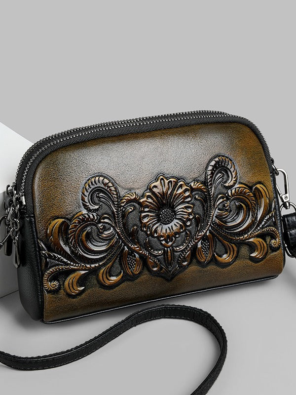 Women's Retro Mom Style Western Temperament Chinese Bags