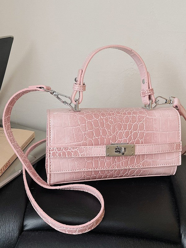 Niche High-grade Fashion Portable Kelly Female Crocodile Bags