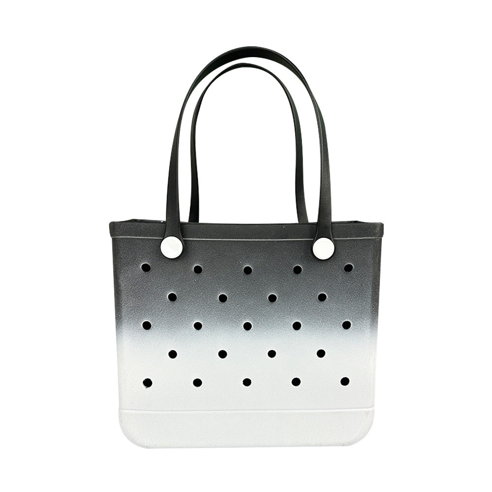 Beach Hole Christmas Halloween Element Printing Vegetable Bags