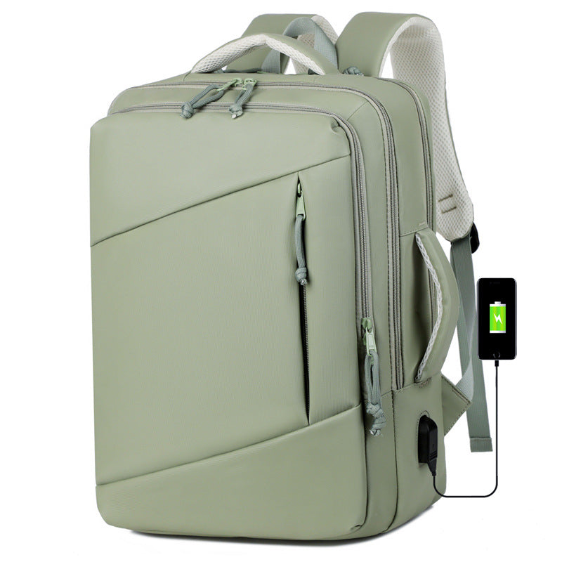 Women's & Men's Large Capacity Waterproof Oxford Cloth Computer Business Backpack