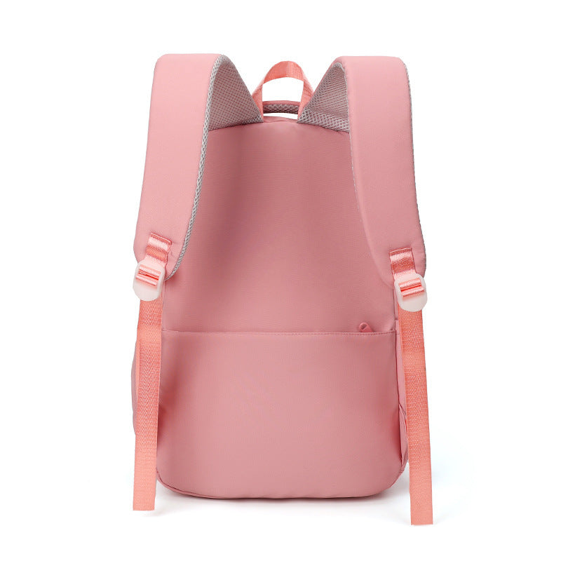 Men's Thermal Transfer Oxford Cloth Trendy Large Capacity Leisure Backpack