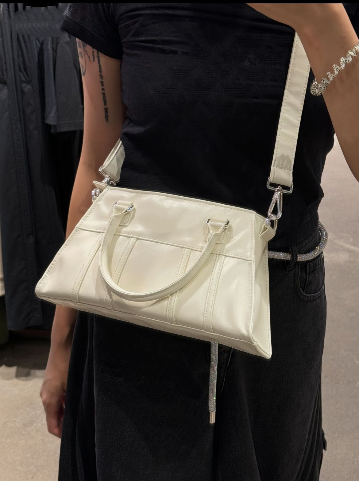 Women's Clover Retro Style Hourglass Hand Women's Handbag