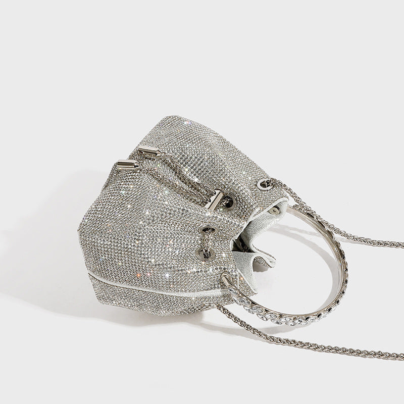 Women's Rhinestone Premium Dinner Acrylic Fashion Diamond Shoulder Bags