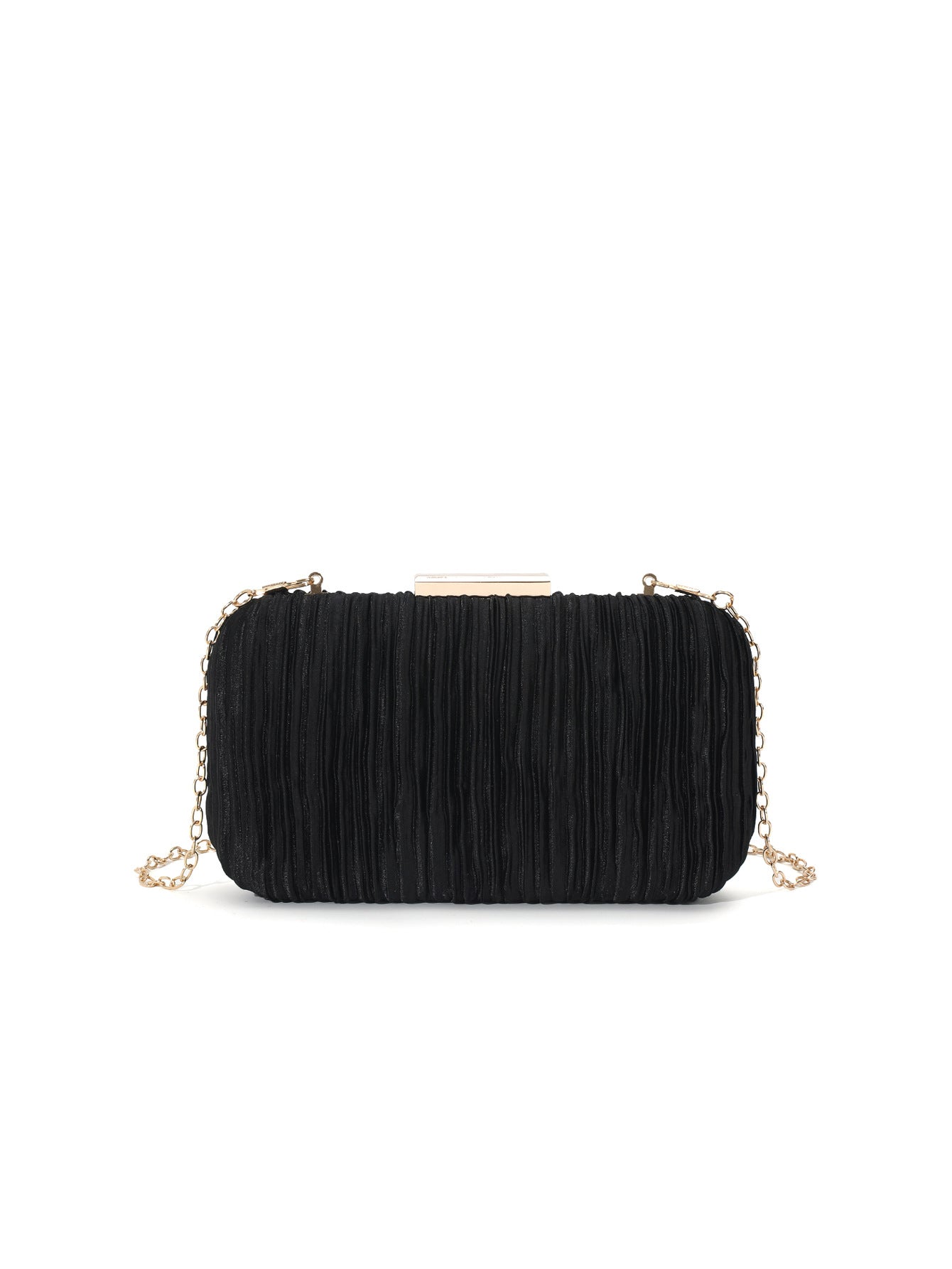 Lady Elegant Satin Pleated Cheongsam Clutch Niche Dinner Bag