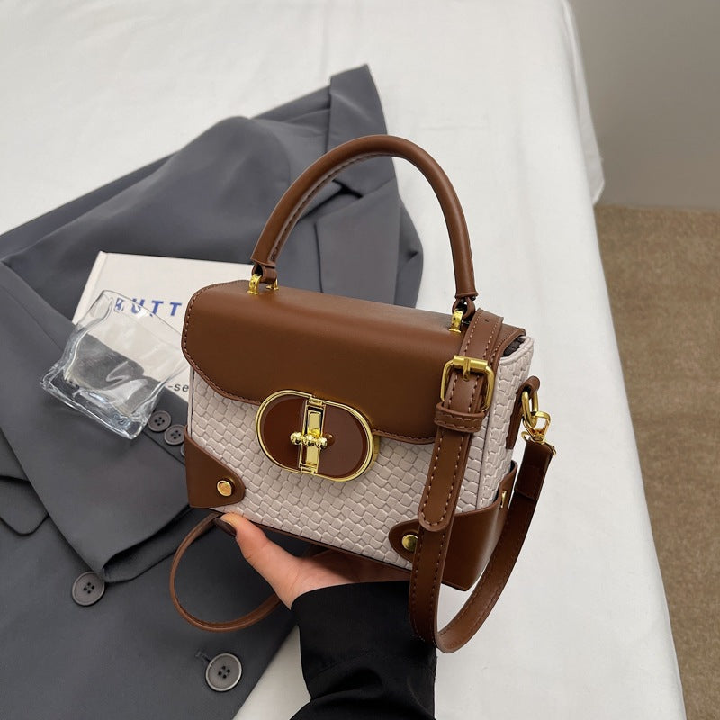 Women's Fashion Portable Leather Trendy Daily Niche Women's Messenger Bag