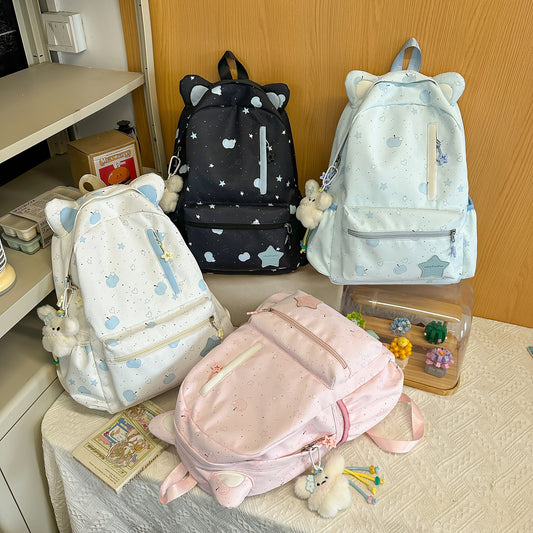 Spring Korean Junior High Niche Large Capacity College Student Schoolbag