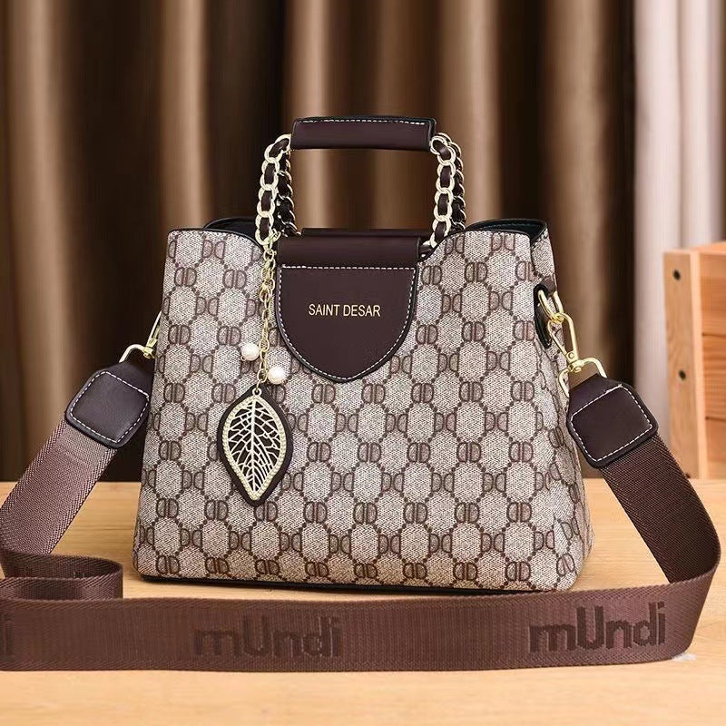 Women's Fashionable Printed High-grade Large Capacity Women's Messenger Bag
