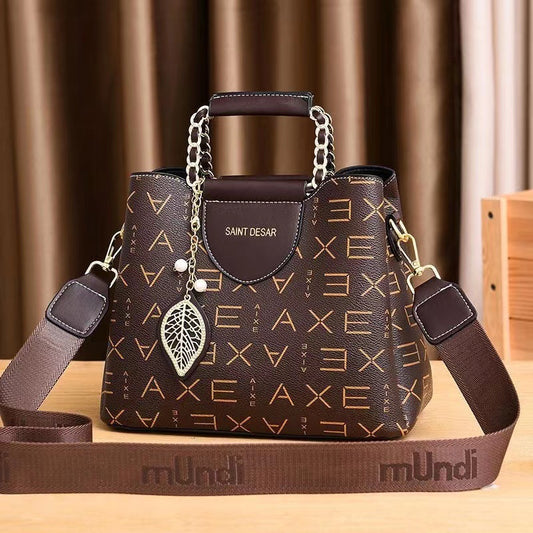 Women's Fashionable Printed High-grade Large Capacity Women's Messenger Bag