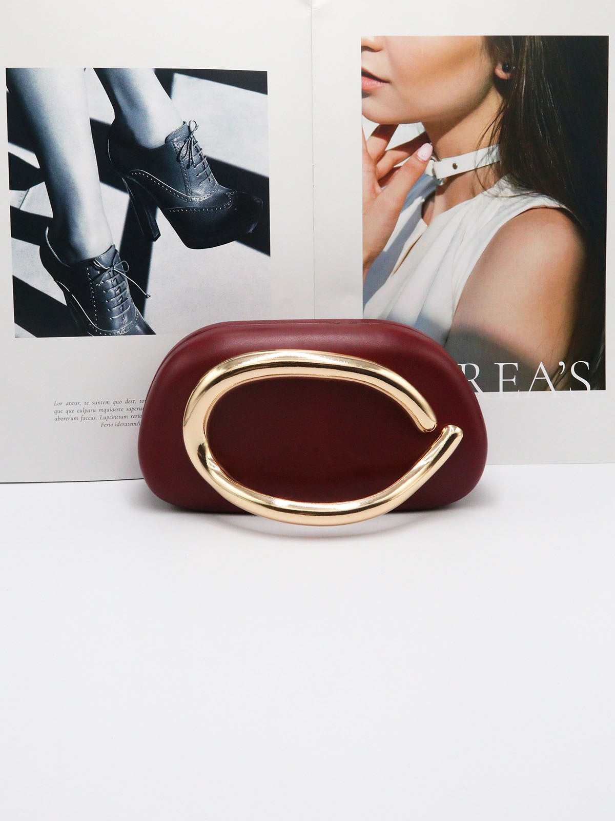 Women's Clutch Guest Personalized Design Retro Metal Box Bags