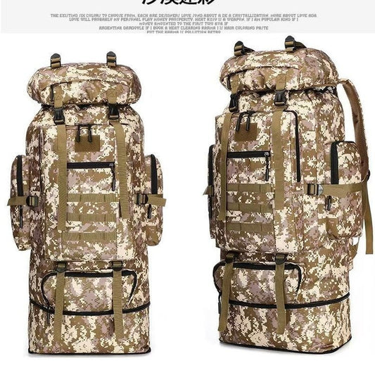 Women's & Men's Large Capacity Expansion Breathable Comfortable Camping Mountain Climbing, Hiking Bag