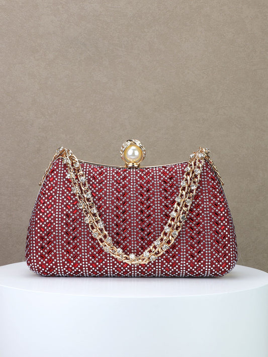 Women's Light Luxury Diamond Banquet Fashion Handbags