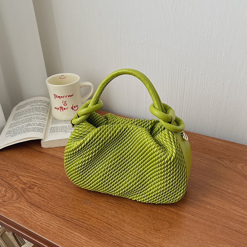Capacity Rhombus Single Western Style Trendy Women's Handbag