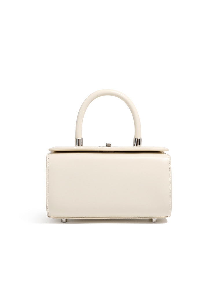 Women's Design Box Genuine Leather Portable Bags