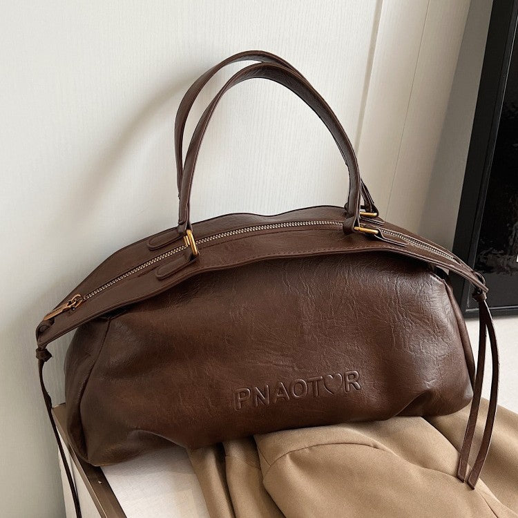 Women's Niche Underarm Retro Fashion Portable Commute Shoulder Bags