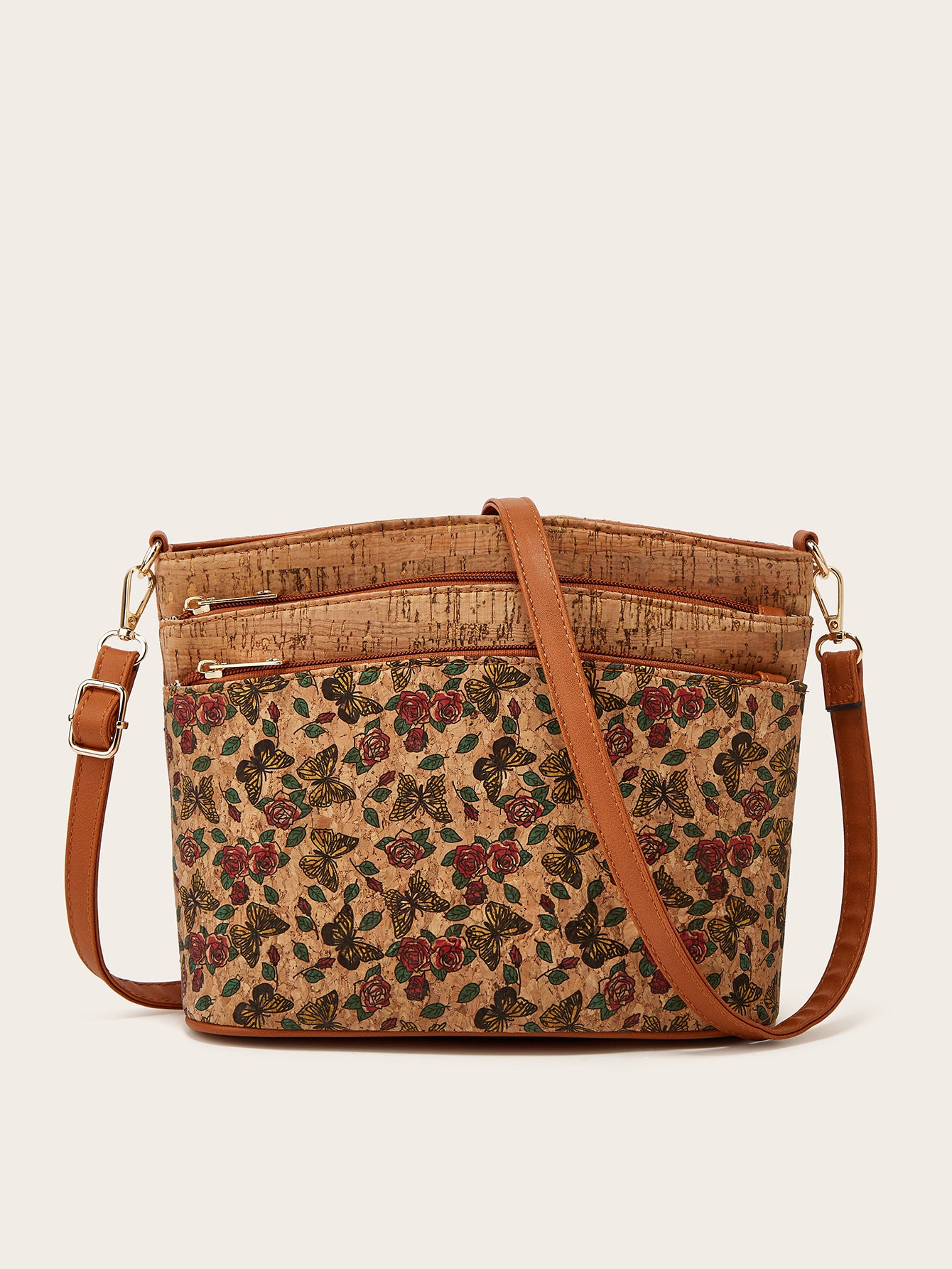 Women's Ethnic Style Retro Fashion Bark Pattern Bags