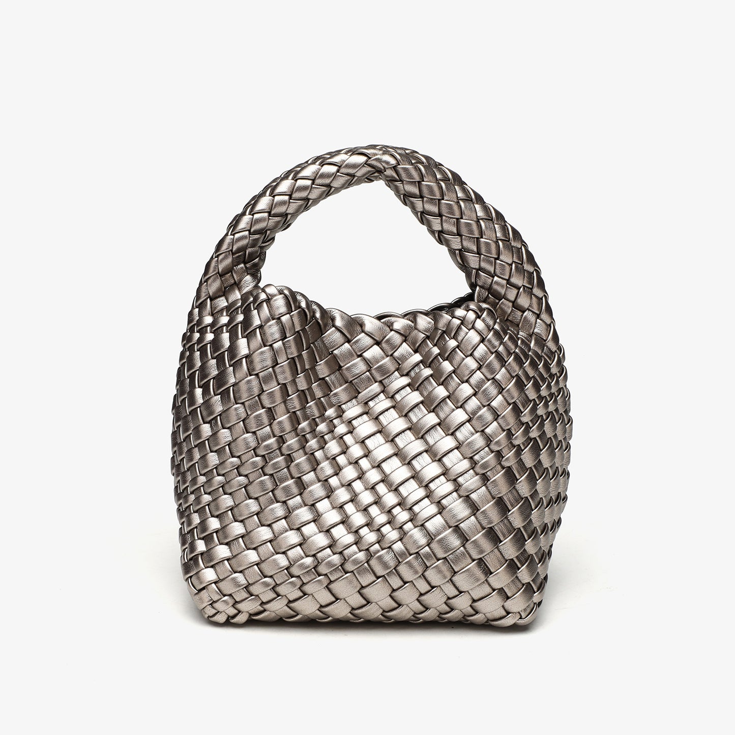 Trendy High-grade Hand-woven Vegetable Basket Woven Women's Shoulder Bag