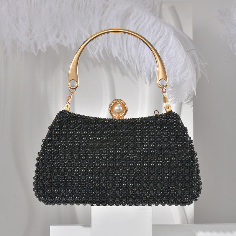 Pearl Hand Banquet Dress Temperament High Dinner Bag