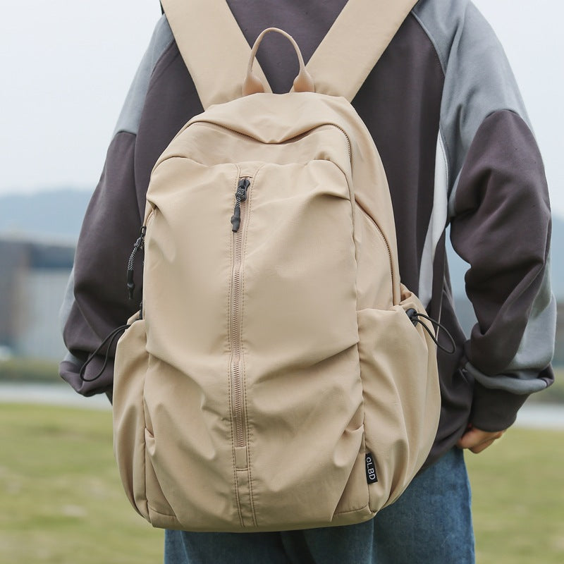 Trendy Nylon Waterproof Large Capacity Computer High Leisure Backpack