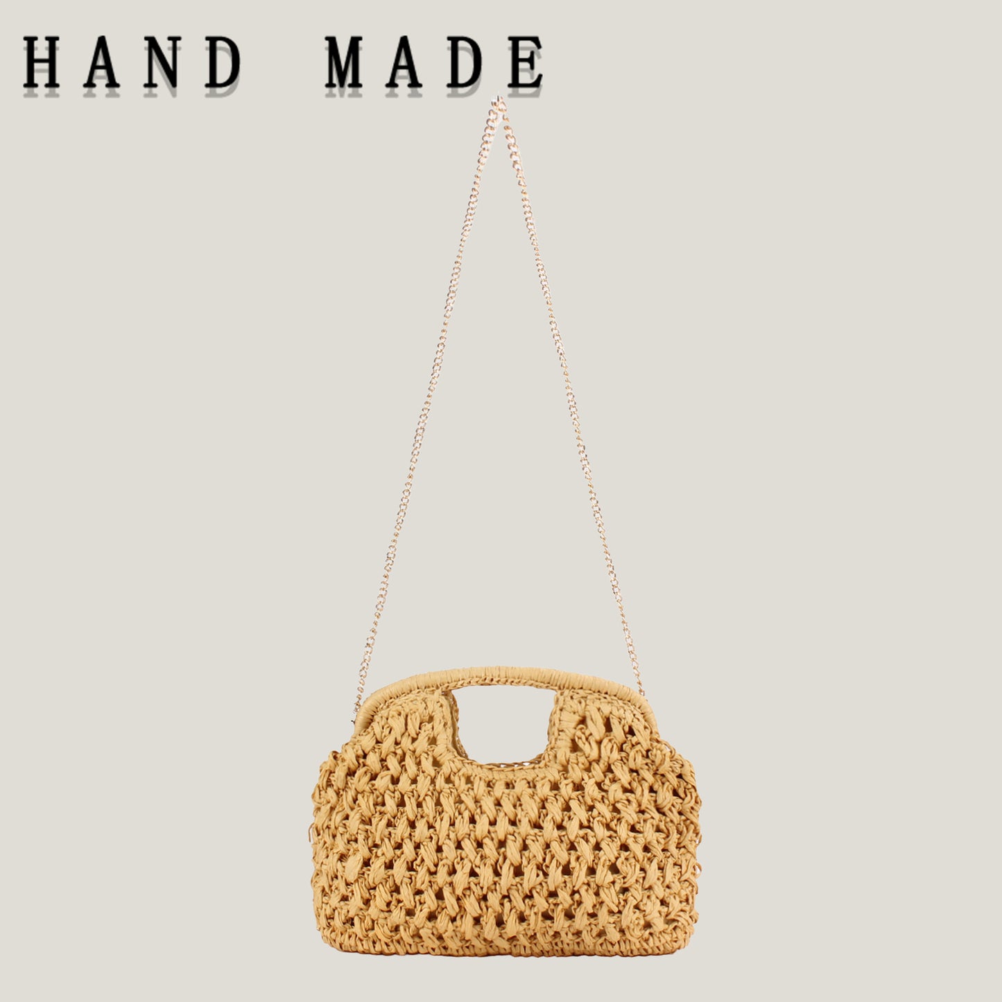 Hand-woven Daily Leisure Seaside Vacation Simple Women's Messenger Bag