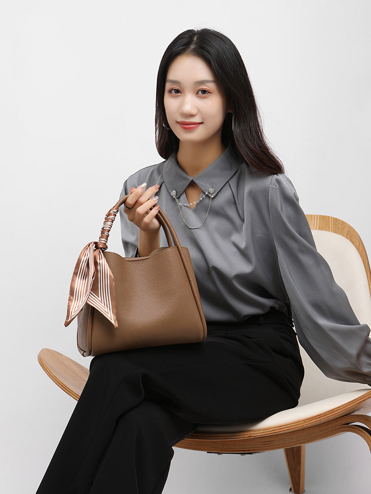 Women's Vegetable Basket High-grade To Give Mom Women's Shoulder Bag