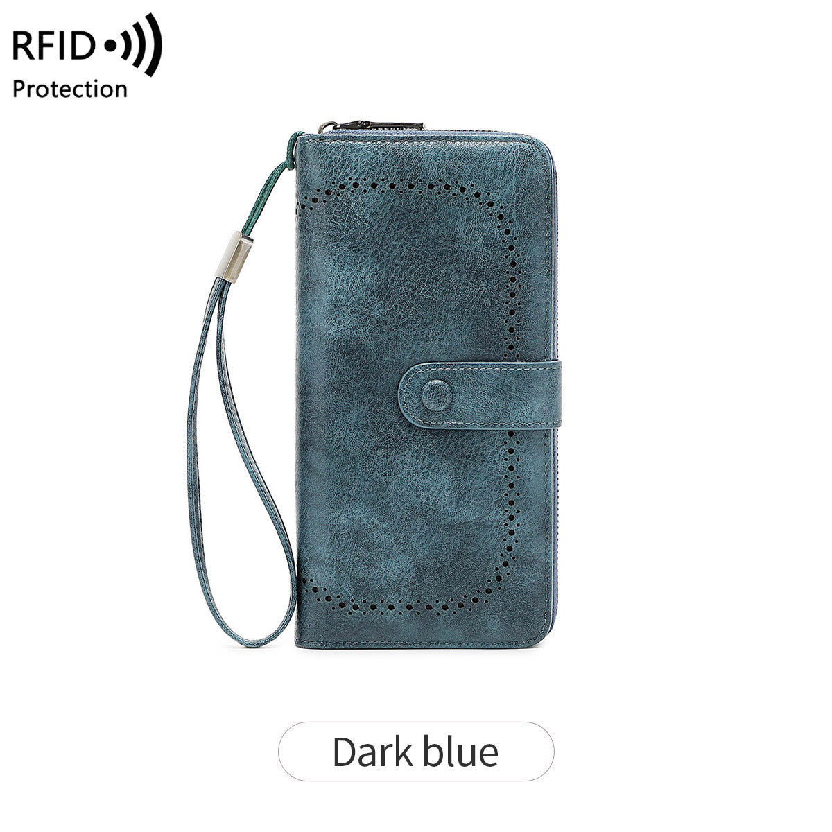 Women's Swiping Hollow Out Expanding Retro Large Capacity Card Holder