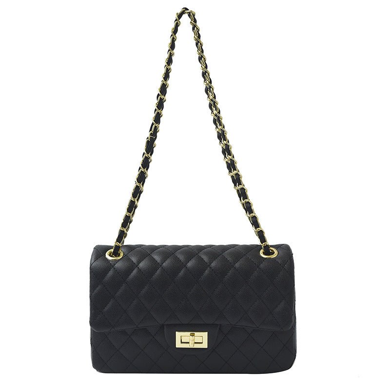 Women's Classic Style Diamond Pattern Chain Fashion Large Small Square Bags