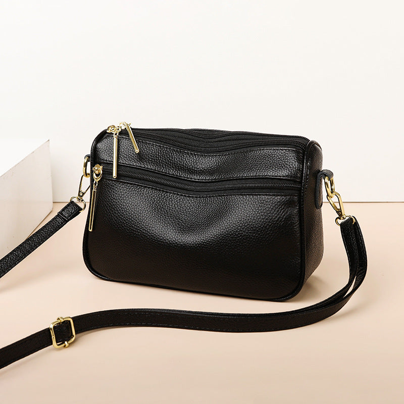 Women's Genuine Fashion Mom Soft Cowhide Women's Leather Bag