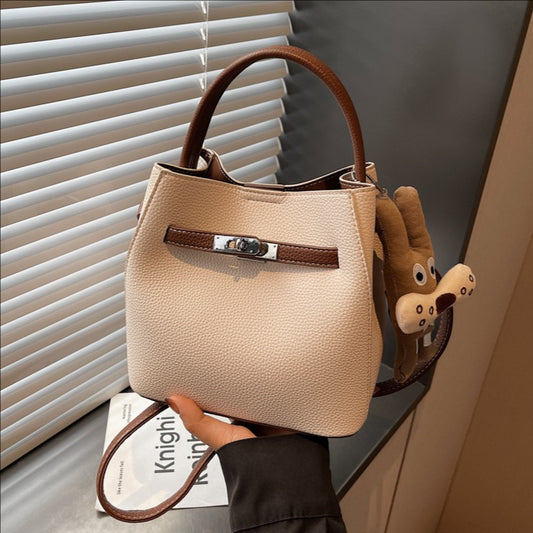 Classic Korean Style Trendy Portable Versatile Bucket Bag
